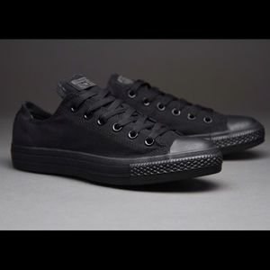 All black converse